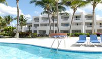 Hotel and the pool of the Hotel OASIS CANOA - Bayahibe - Dominican Republic